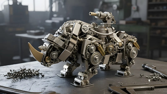 The 3000g Juggernaut: Why This Mechanical Rhino is the Ultimate Heavy Metal Art for Tank Fans (Review & Build Guide)